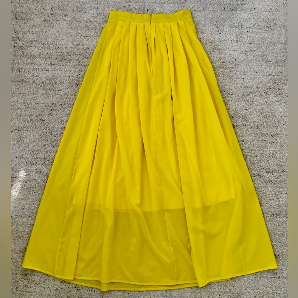 Yellow Maxi Skirt - Picture 2 of 6